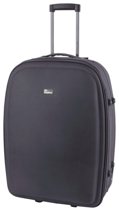 Go Explore - Medium 2 Wheel Soft Case - Grey